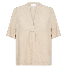 Levete Room LR-NAJA 32 Bluse, Island Fossil Melange
